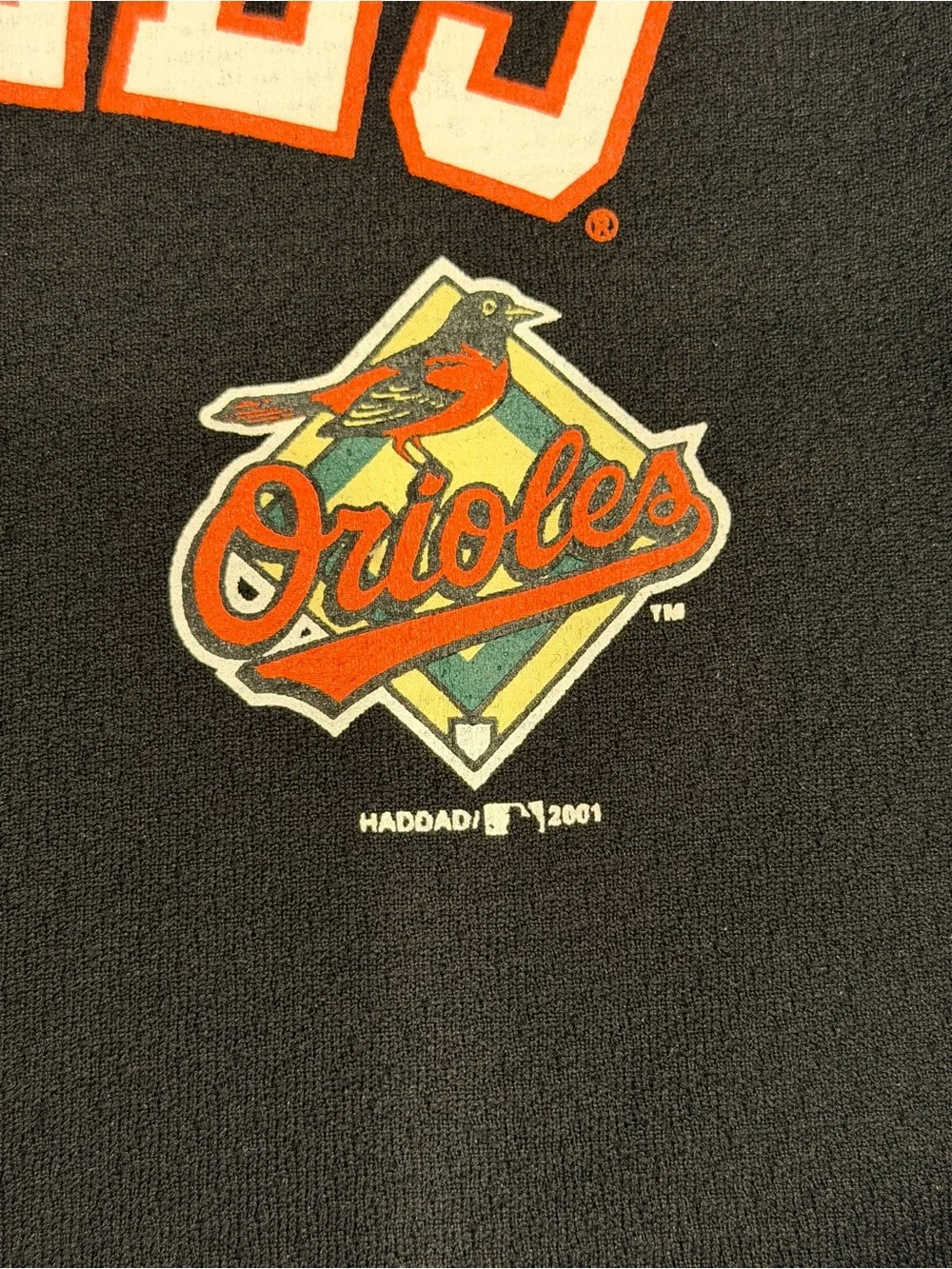 Vintage Baltimore Orioles Kids 6 Jersey Mighty Mac Black Button-Up MLB